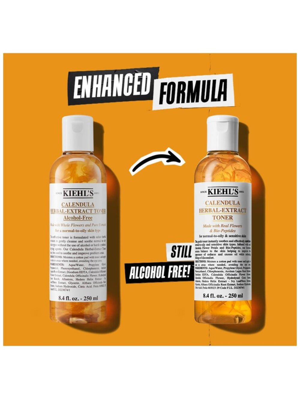 Kiehls Skincare Gift Set-Calendula Herbal-Extract Toner,Travel,5 X 40ml-5pc-NEW - Picture 7 of 16